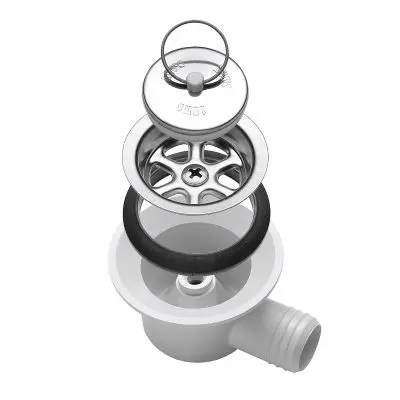 Šikmé vypúšťacie kovanie, odtok 20 mm