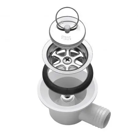 Šikmé vypúšťacie kovanie, odtok 20 mm