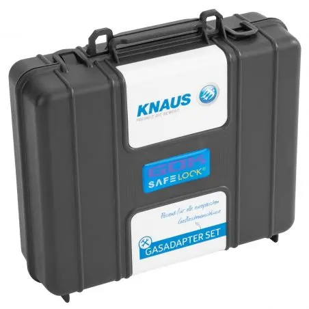 Set adaptor gaz KNAUS - cu priza de gaz nr. 1 - 4