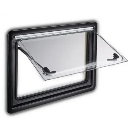 Náhradné sklo S4 - 468 x 232 mm, sivé