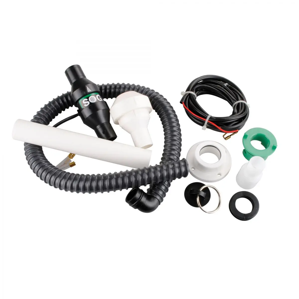 Ventilație toaletă SOG - tip 3000A pentru CT3000/CT4000, ventilație pe acoperiș