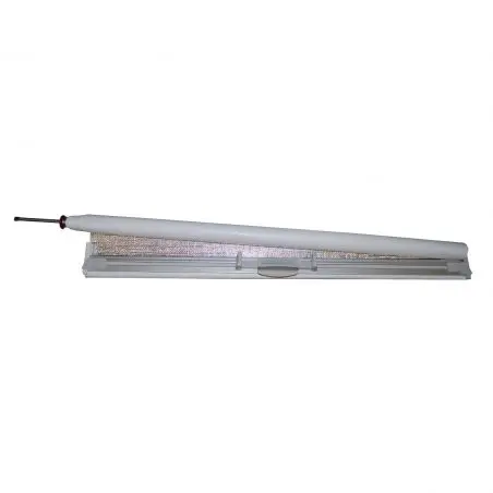 Zatemňovacia roleta - alu/béžová, 300 x 700 mm