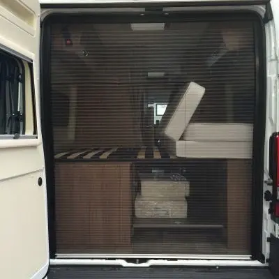 Redős légrácsos ajtó - Fiat Ducato csomagtérajtóhoz