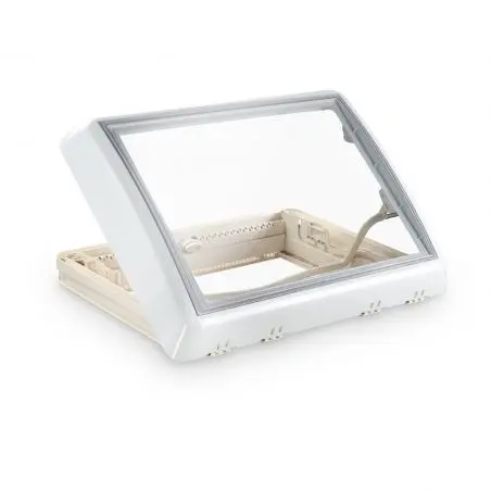 Glasrahmen GD ohne Anbauteile - wei fr Midi Heki Style 700x500