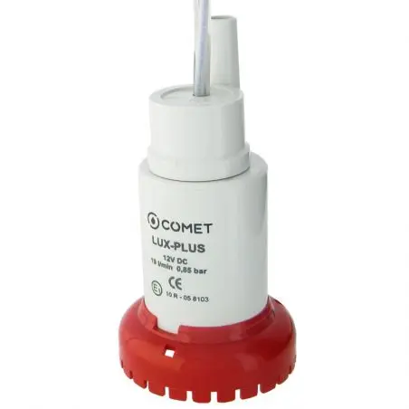 Comet búvárszivattyúk - Lux-Plus 12 V, 19 liter, 0,85 bar, önkiszolgáló csomag