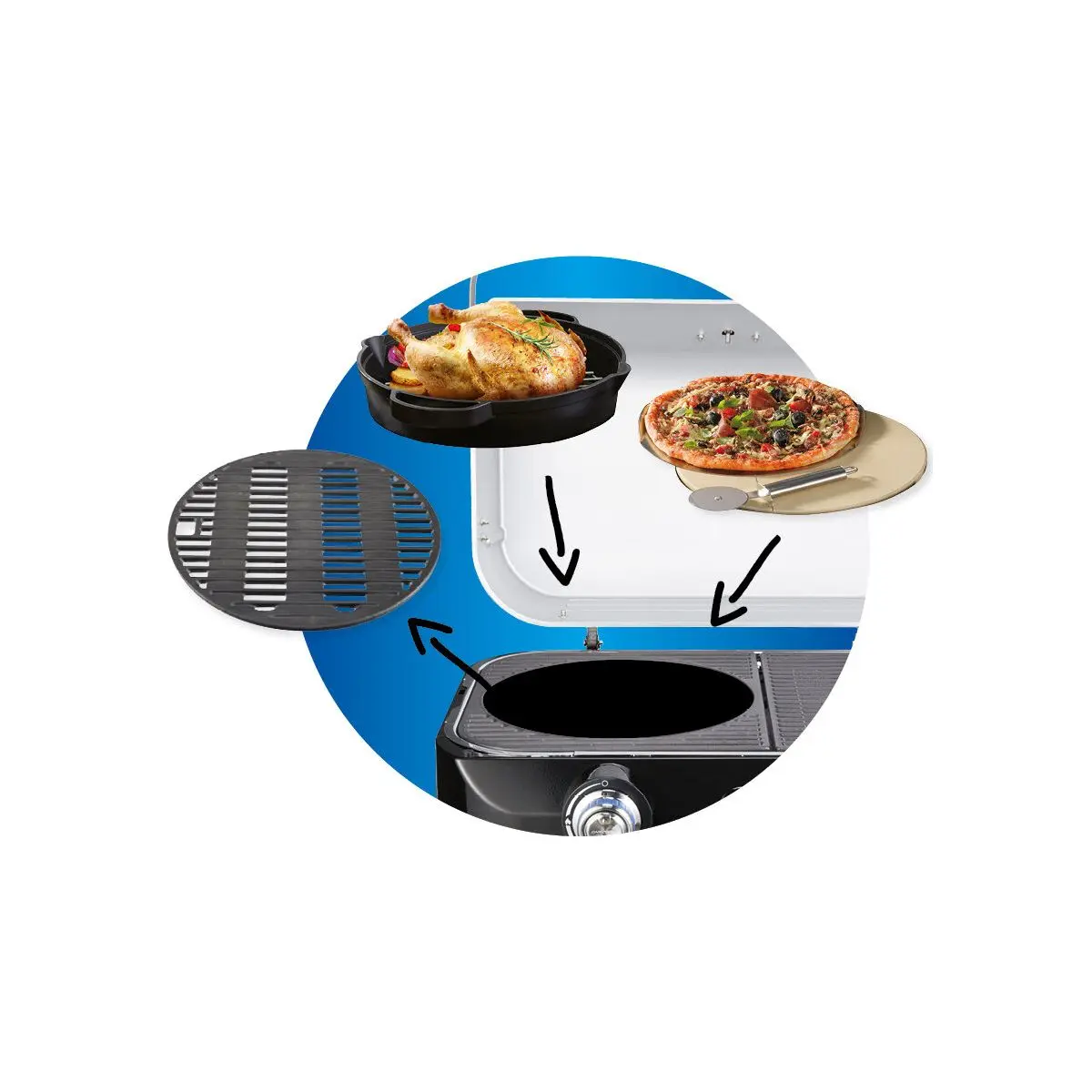 Asztali grill Attitude - 2100 LX