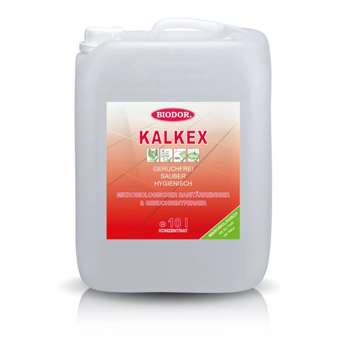 Sanitačný čistiaci prostriedok Biodor Kalkex - 10 litrový kanister