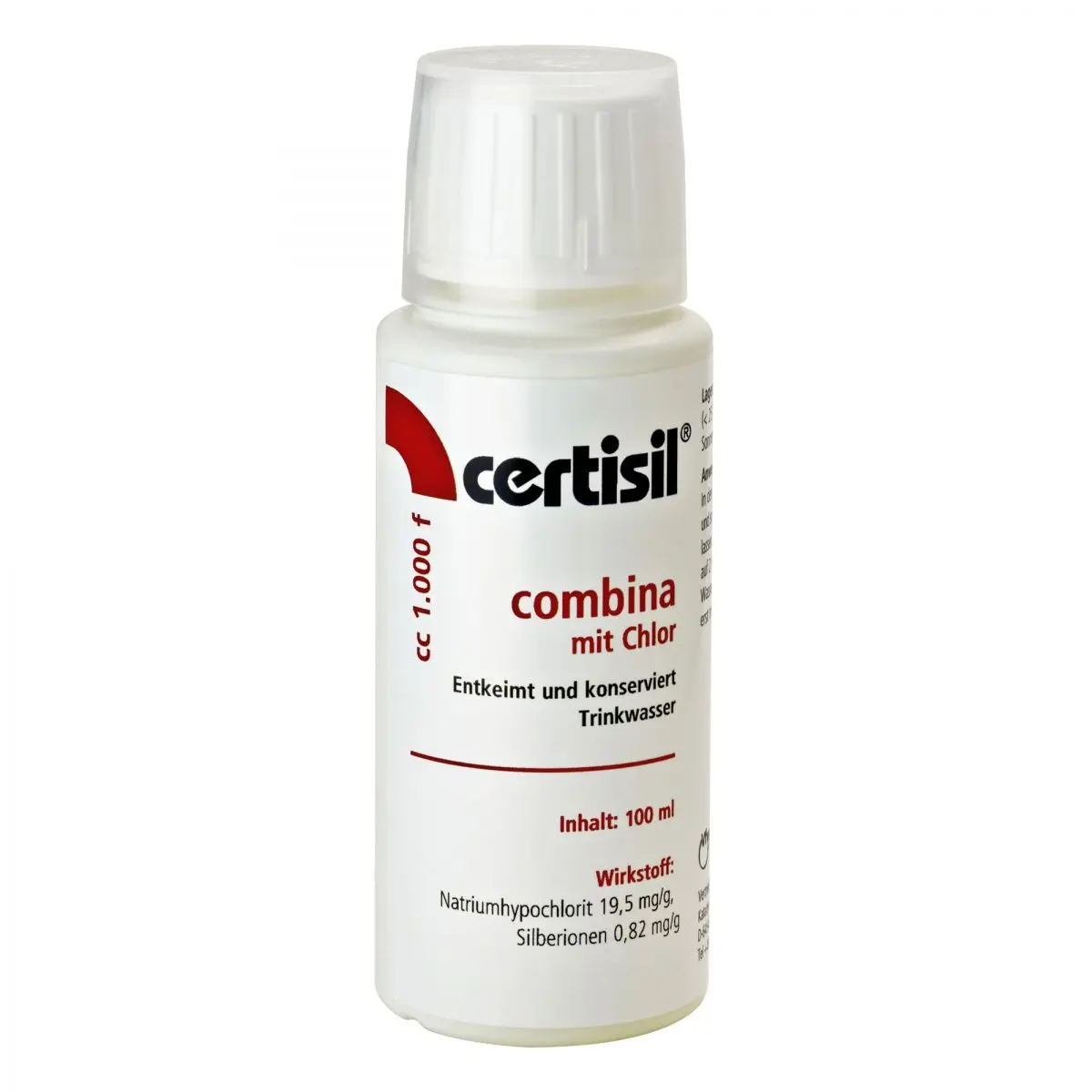 Certisil combina - CC 1000 f, 100 ml folyadék, önkiszolgáló kijelzőcsomag