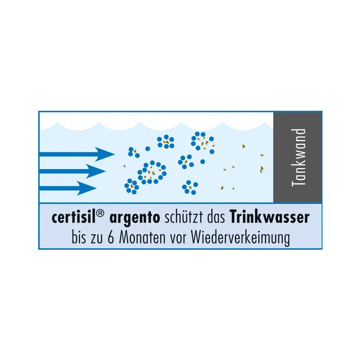 Certisil argento - CA 1000 f, 100 ml folyadék, önkiszolgáló csomag