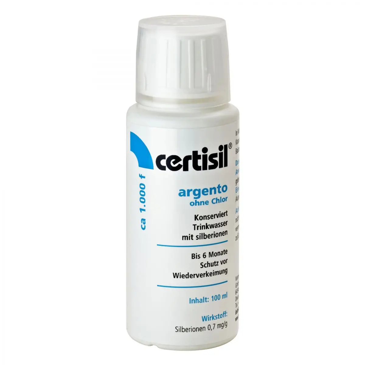 certisil argento - CA 1.000 f, 100 ml flssig, balené SB