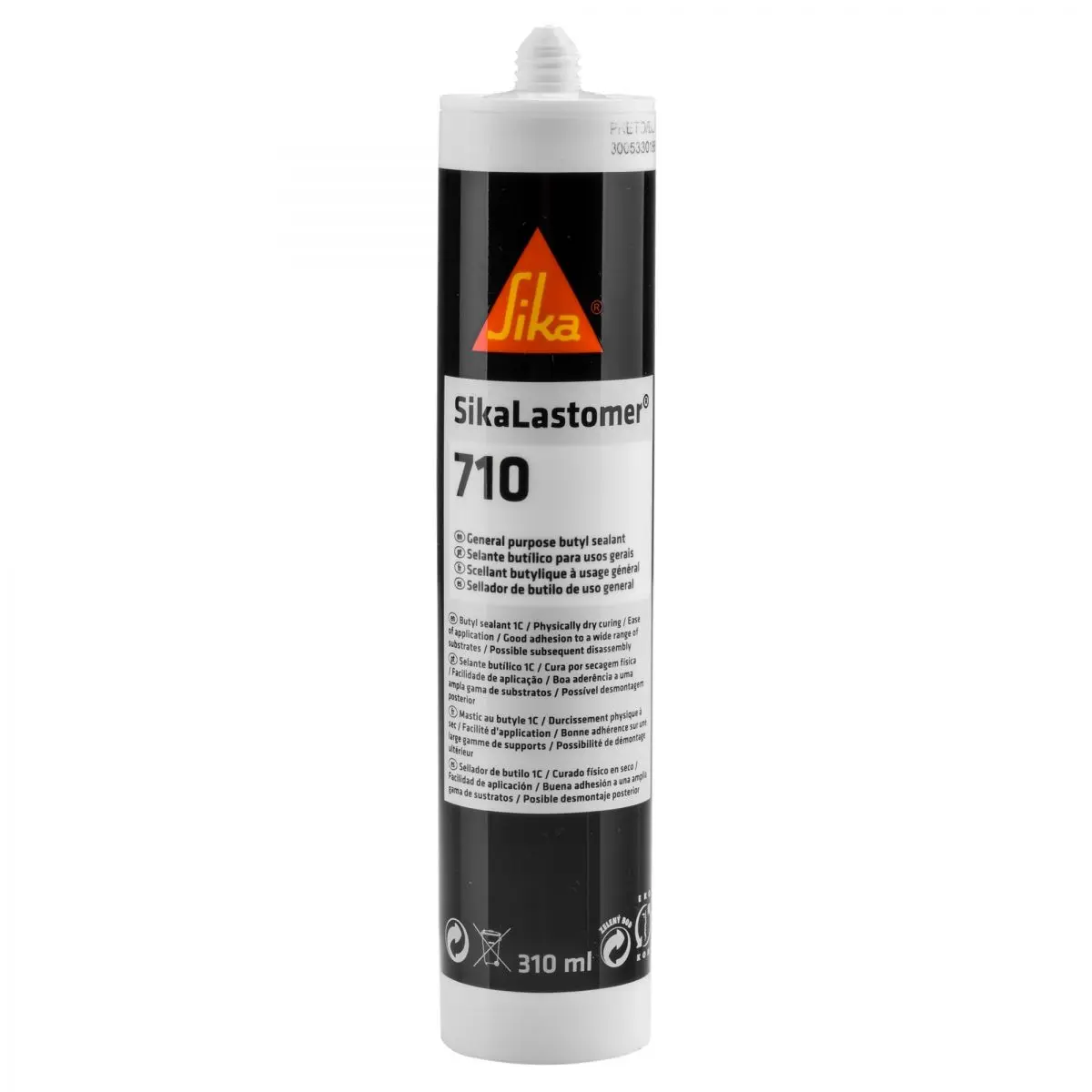 SikaLastomer-710 - fekete, 310 ml