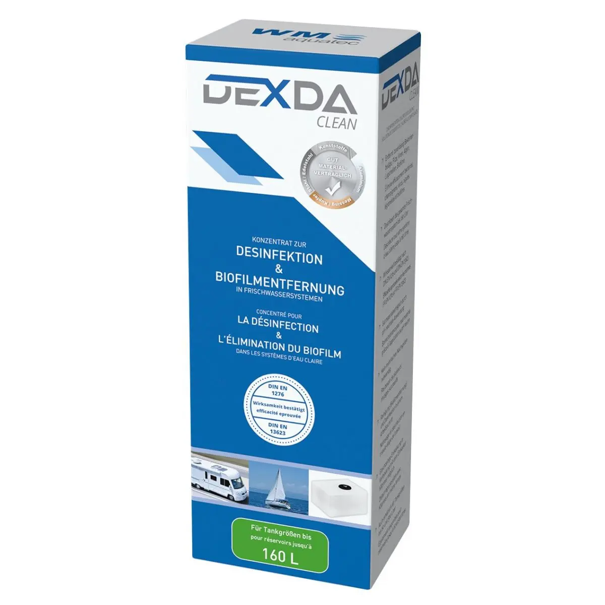 Dexda Clean - objem nádrže 160 litrov