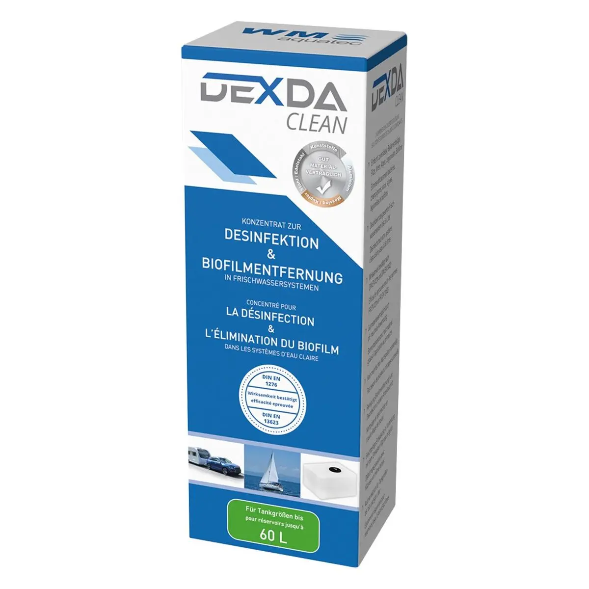 Dexda Clean - volum rezervor 60 litri