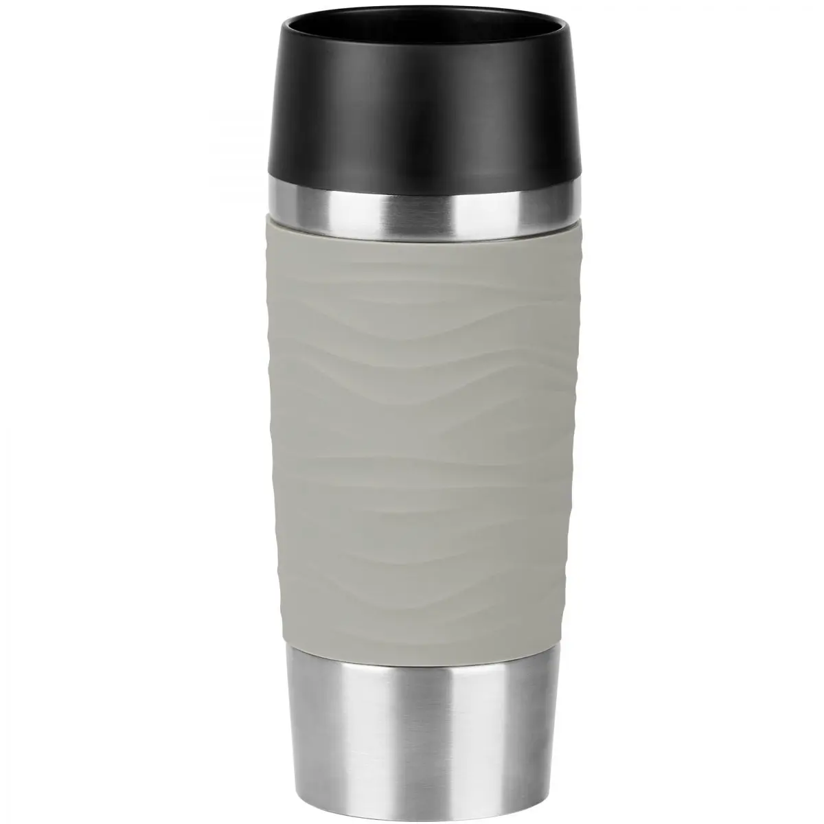 Travel Mug Waves - grau