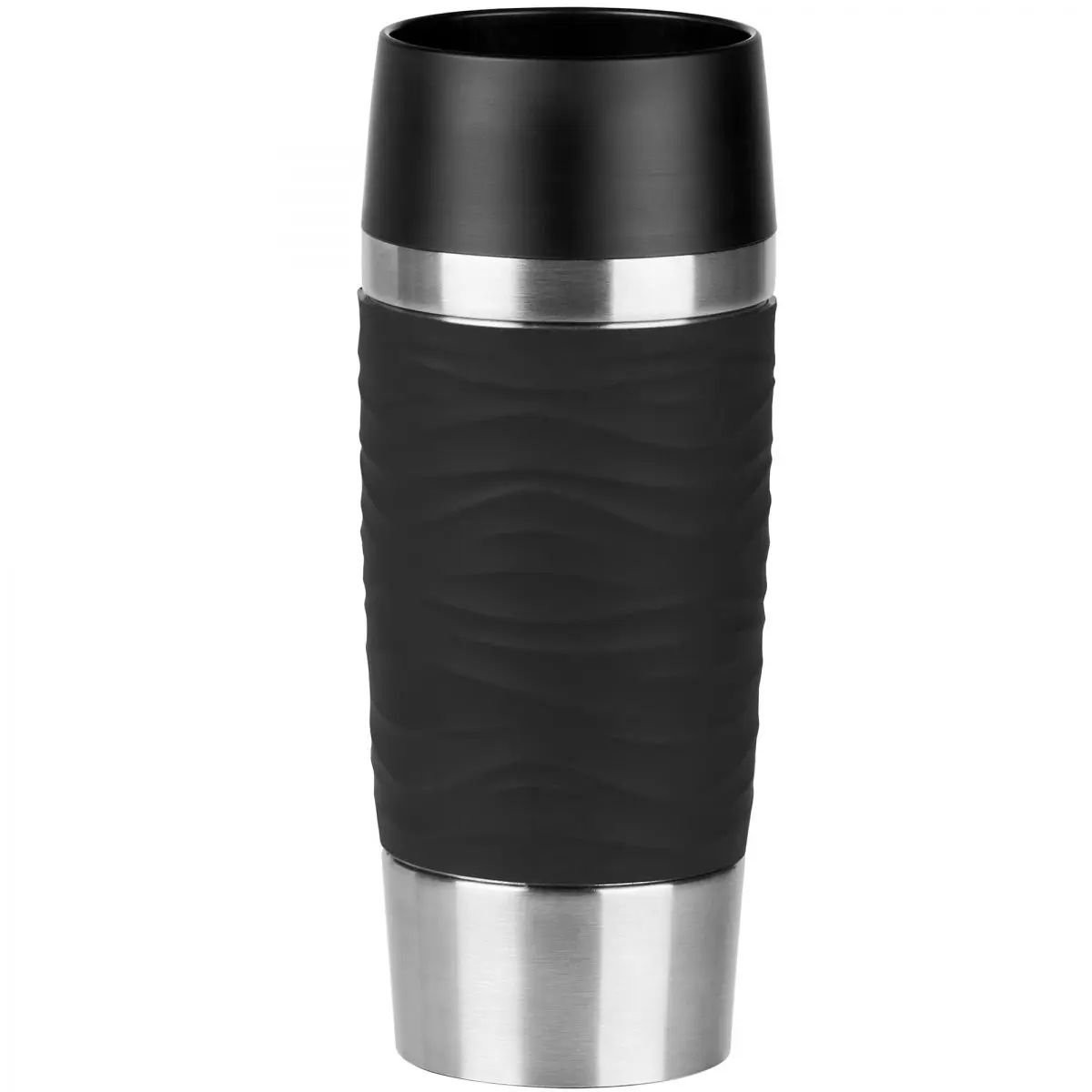 Travel Mug Waves - schwarz