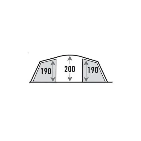 Stan Vis-a-Vis Tauris - 620 x 200 x 240 cm
