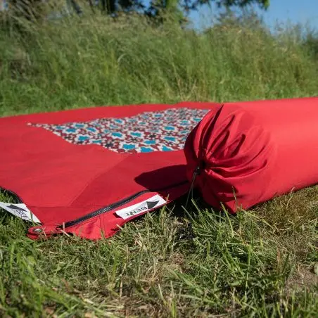 Párnatekercs Zip XL Lounger" - piros