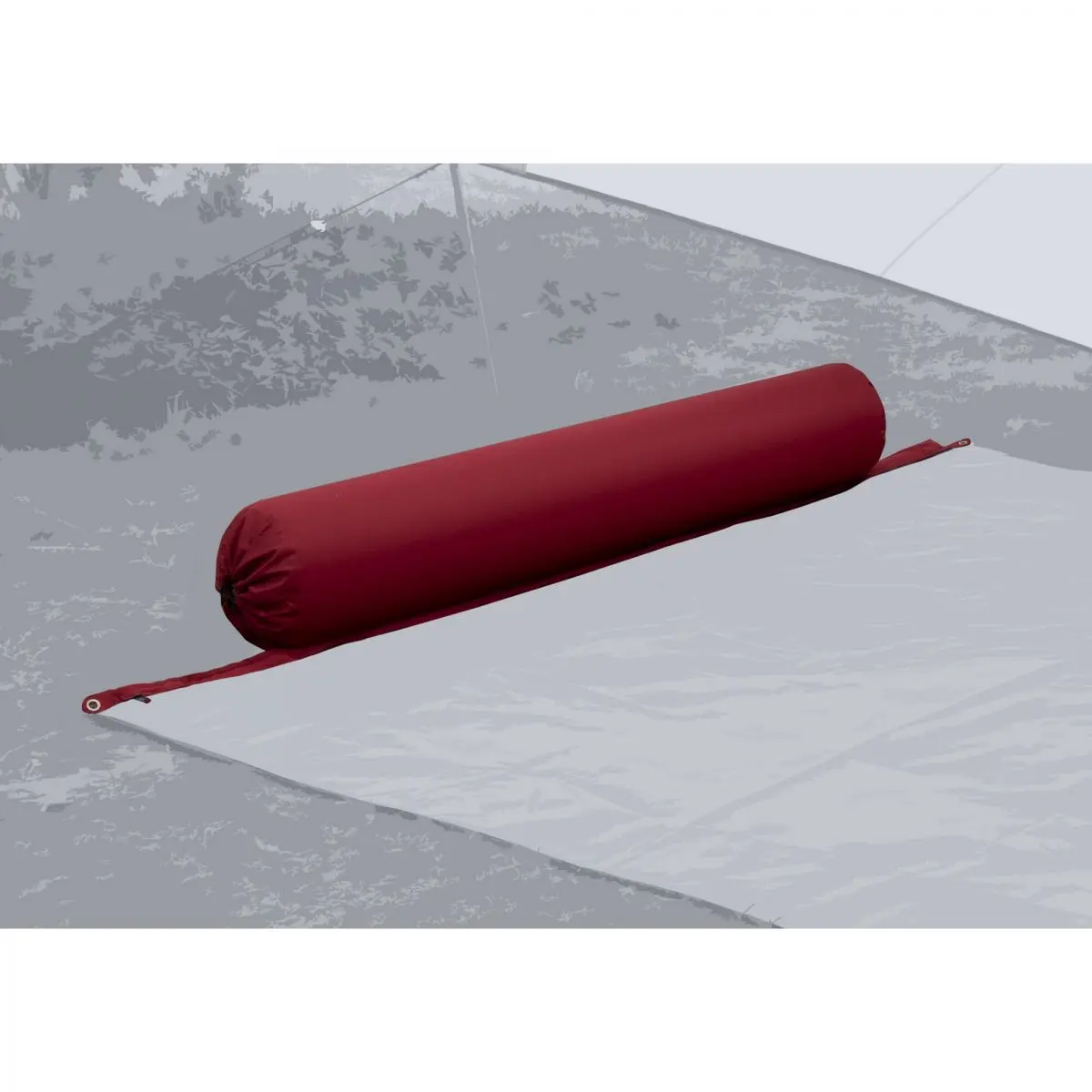 Rolka na vankúš "Zip XL Lounger" - červená