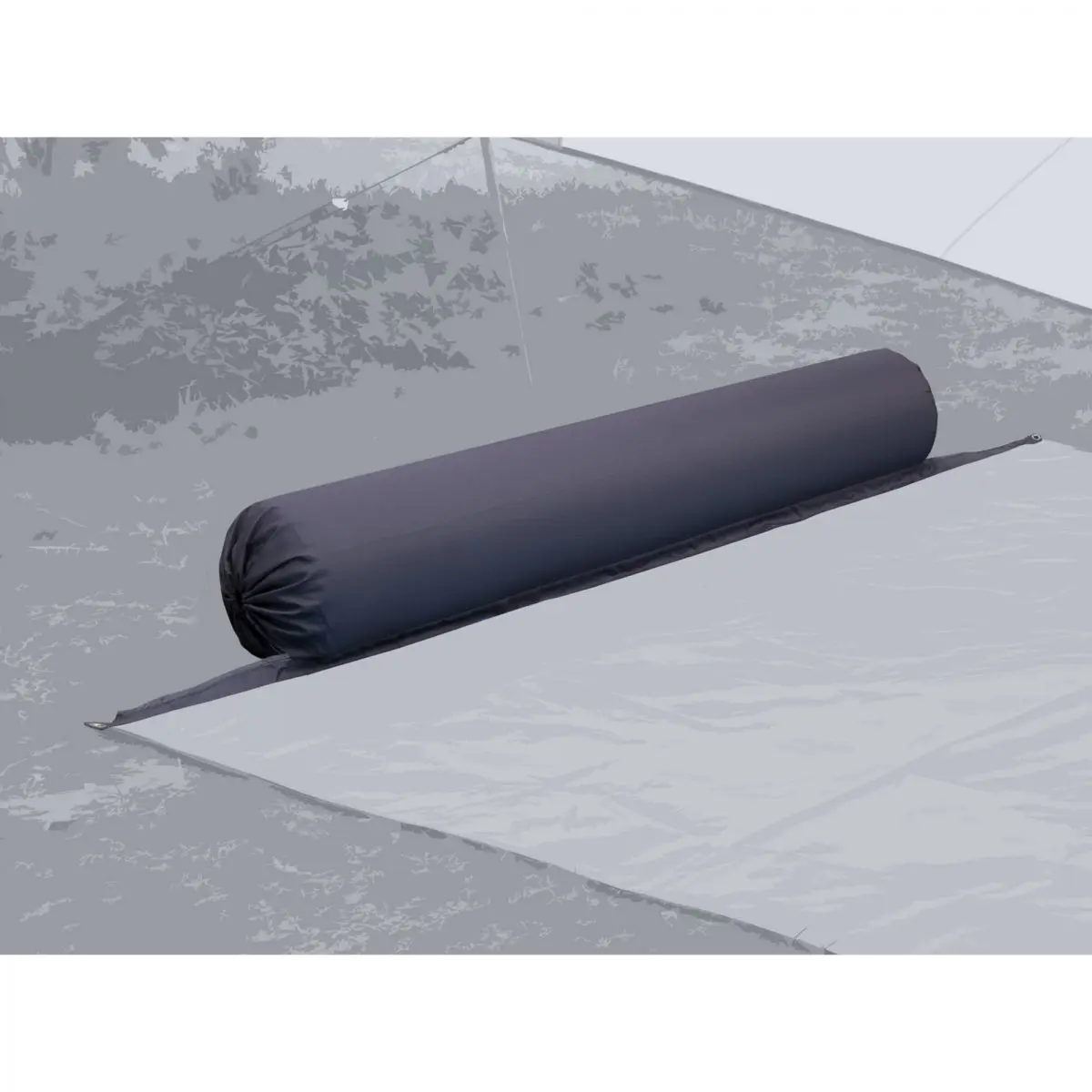 Rolka na vankúš "Zip XL Lounger" - tmavosivá