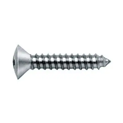 Magasított süllyesztett önmetsző csavar C forma Phillips fejjel H - 2,9 x 13 mm, DIN 7983B, 25 mm SB