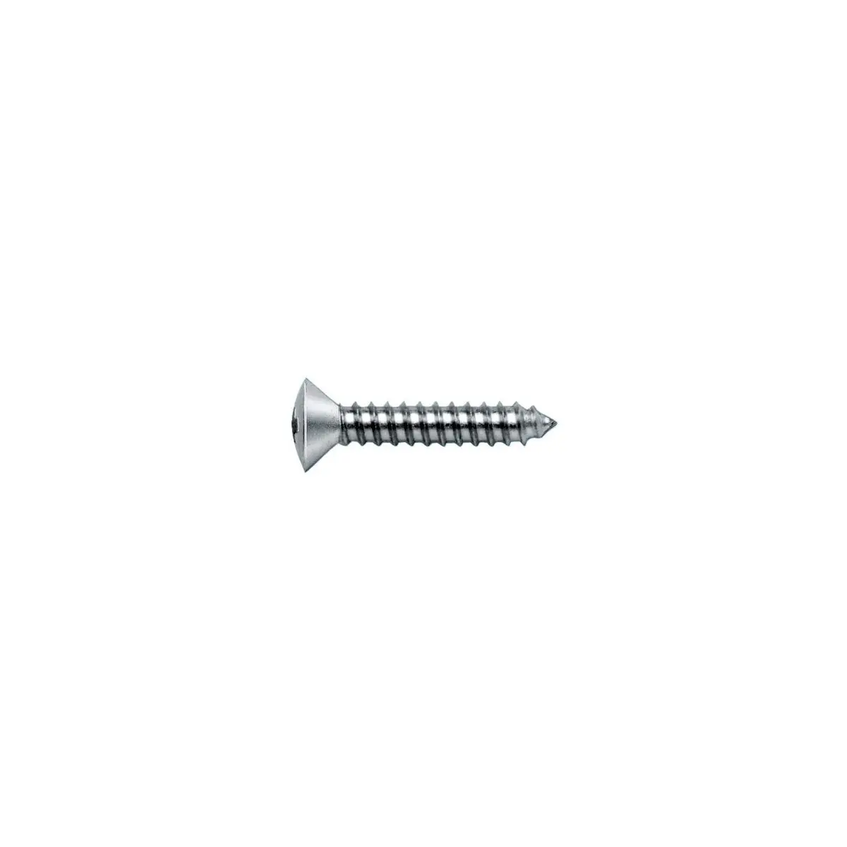 Magasított süllyesztett önmetsző csavar C forma Phillips fejjel H - 2,9 x 13 mm, DIN 7983B, 25 mm SB