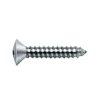 Oválna závitová skrutka so zápustnou hlavou tvaru C s krížovou drážkou H - 3,9 x 19 mm, DIN 7983B, 25 SB