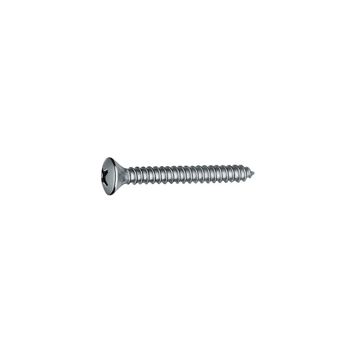 Magasított süllyesztett önmetsző csavar C forma Phillips fejjel H - 3,5 x 19 mm, DIN 7983, 25 db önkiszolgáló kijelzőcsomagban
