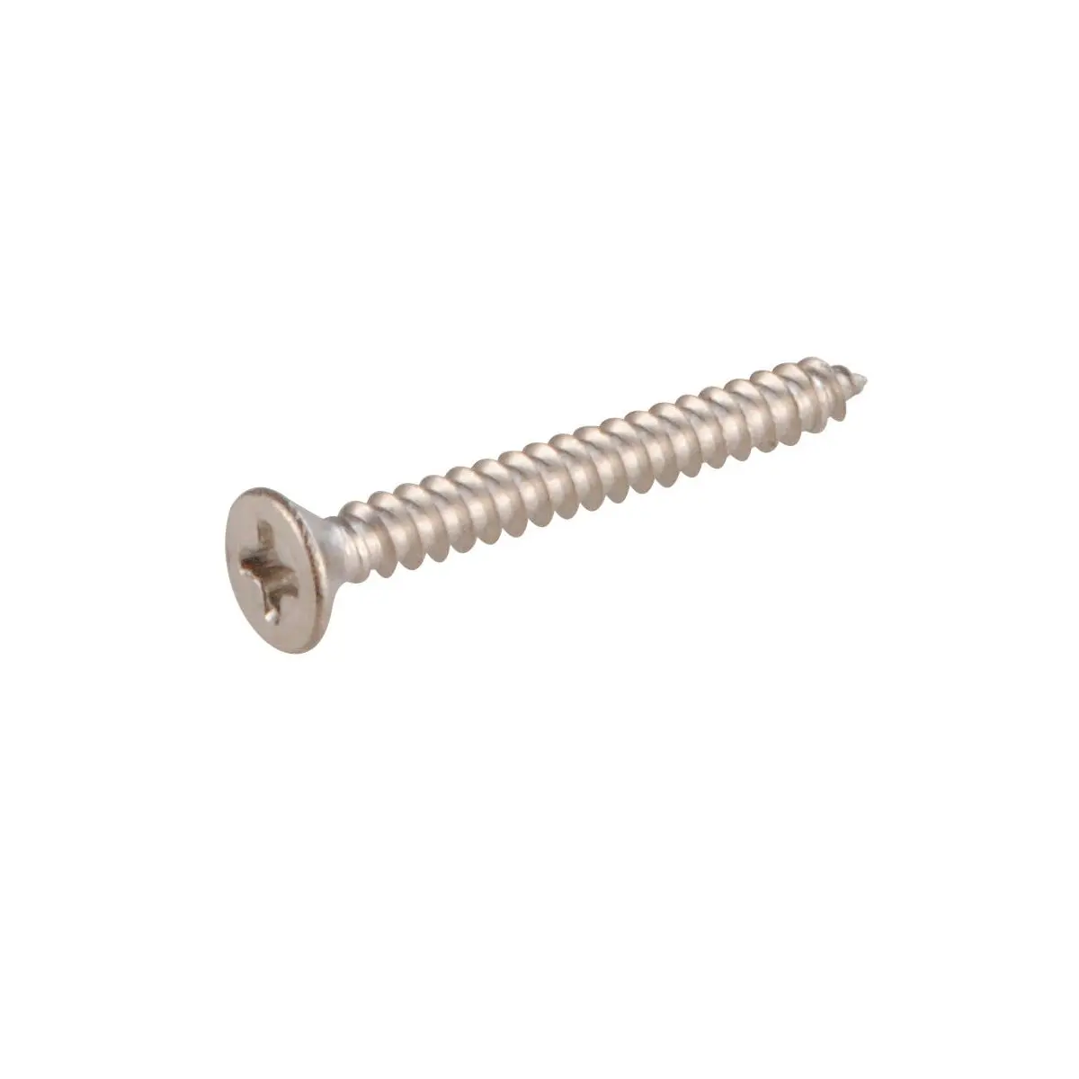 Závitorezná skrutka so zápustnou hlavou tvaru C s krížovou drážkou H - 2,2 x 19 mm, DIN 7982, 25 SB