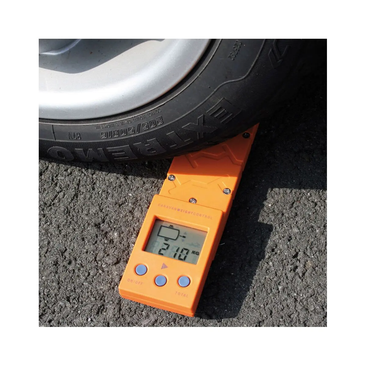 Caravan Weight Control CWC - 1500 kg-ig terhelhető