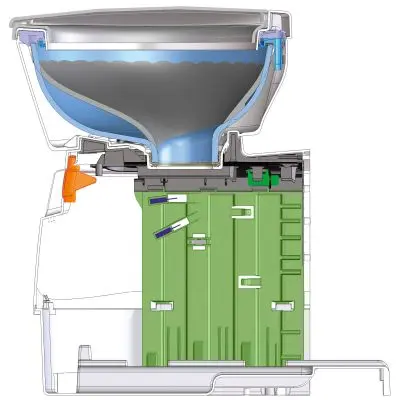 Kazettás WC CT 4000 - CTS 4110