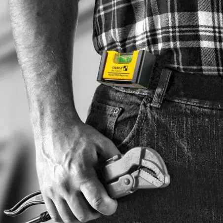 Nivel de buzunar Pocket Magnetic - Pro, 6,8 x 4,0 x 2,0 cm