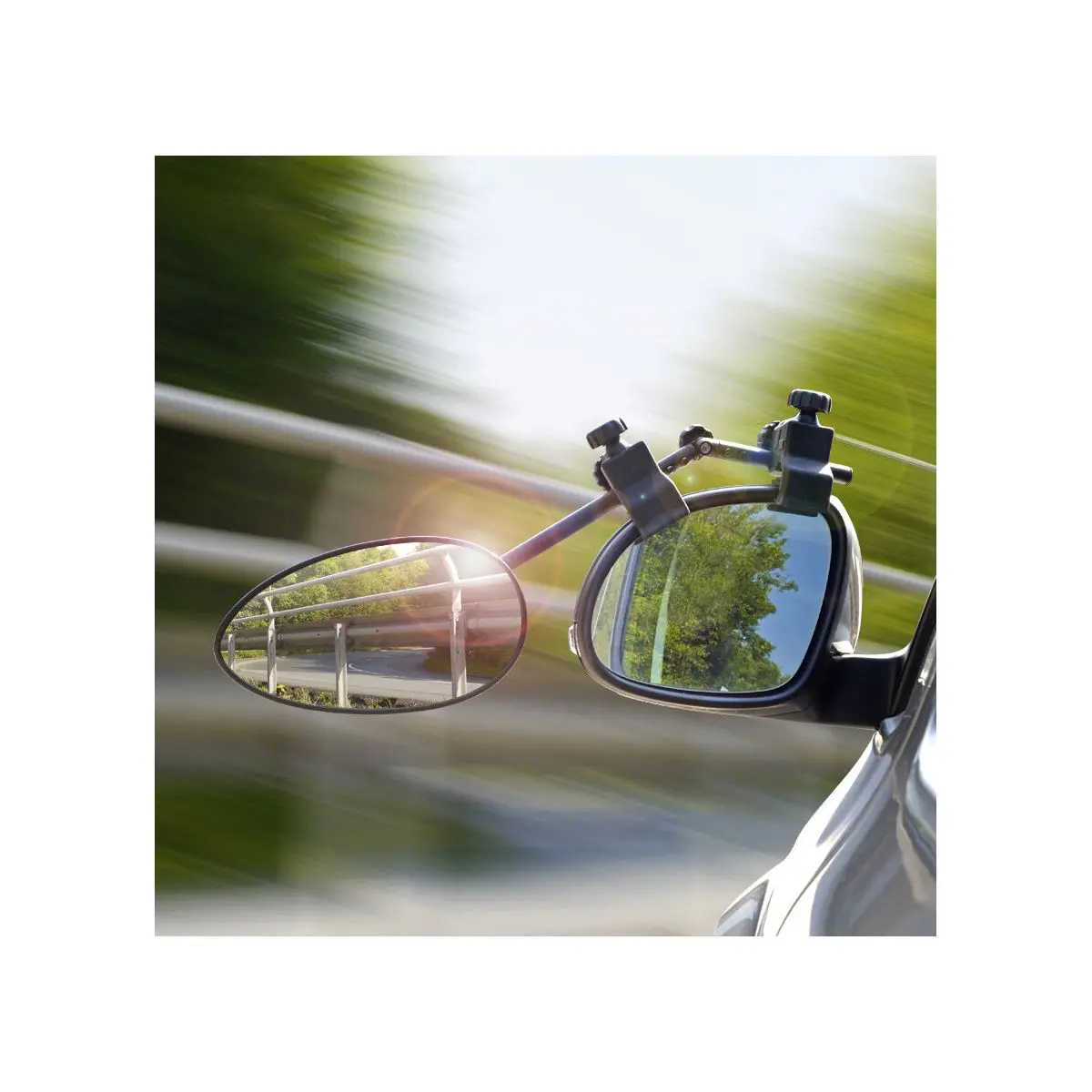 Lakókocsi tükör Speed Fix Mirror XXL - síküveggel