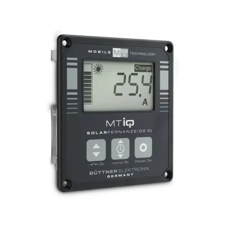 MT Solar Remote Display - III fekete