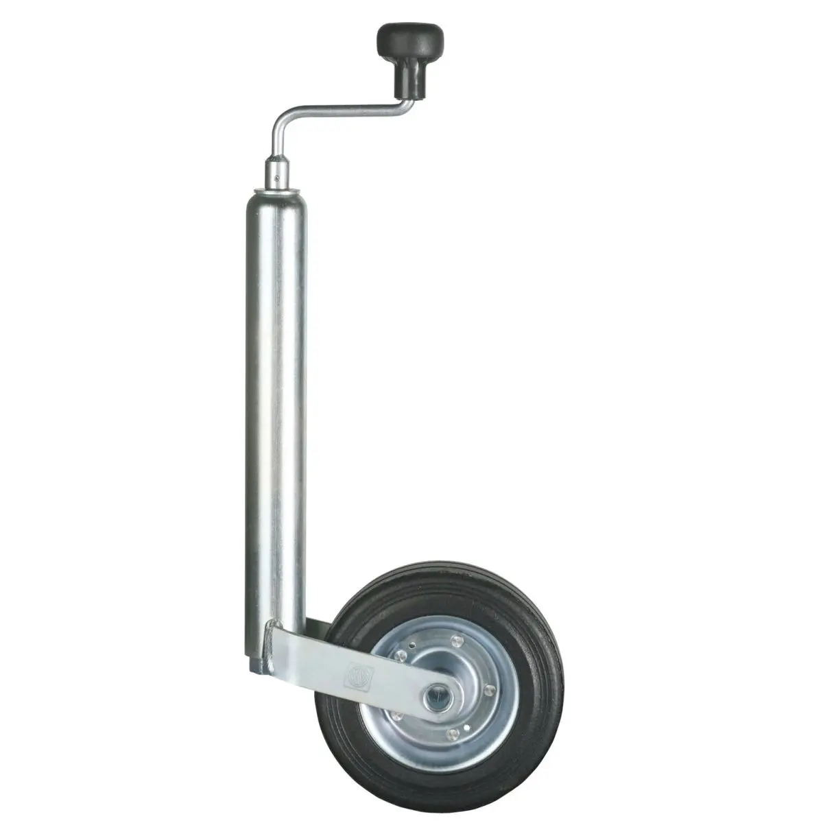 Ťažné koleso - 200 x 50 mm, plná guma, oceľový ráfik