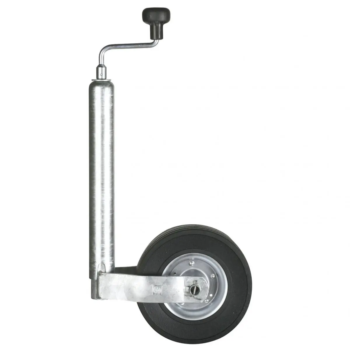 Ťažné koleso - 225 x 70 mm, plná guma, oceľový ráfik