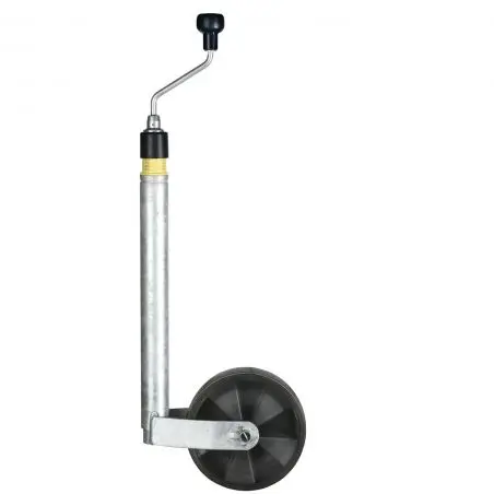 Roată cu ochi cu indicator de greutate față - 215 x 70 mm, jantă din plastic