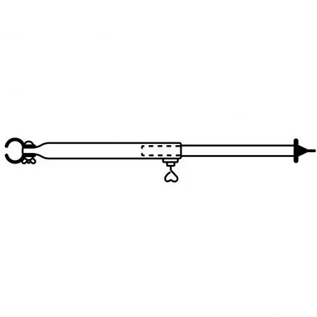 Hurricane support - 22 mm acél, 165-260 cm