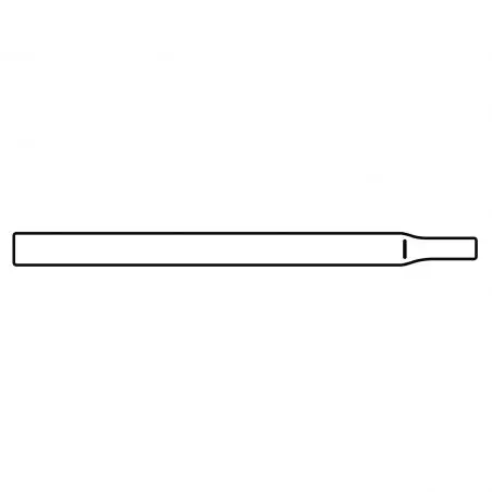 Piesă intermediară tijă - aluminiu 28 mm, 80 cm, pachet 2 buc