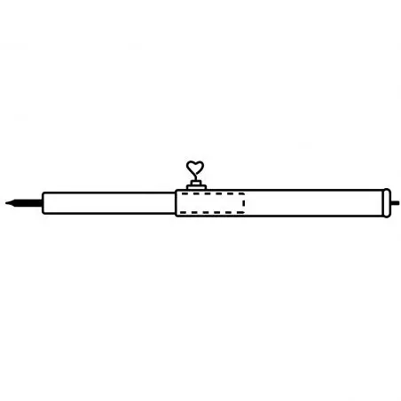 Tija de montaj variabila - 25 mm aluminiu, 165-250 cm
