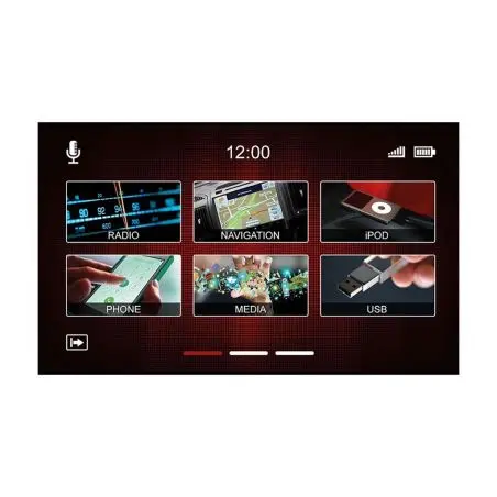 Navigációs rendszer ESX Vision VNC1045 DBJ DAB+-szal
