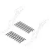 Trittbrett fr Omnistep ABS 12V double 500 Alu, 2 Stck