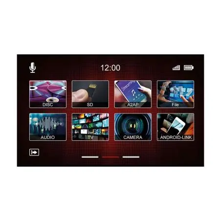 Navigációs rendszer ESX Vision VNC1045 DBJ DAB+-szal