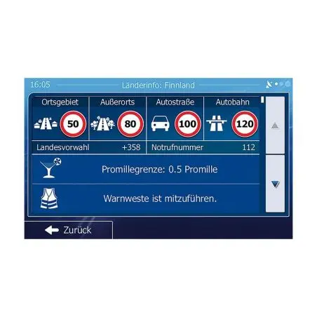 Navigációs rendszer ESX Vision VNC1045 DBJ DAB+-szal