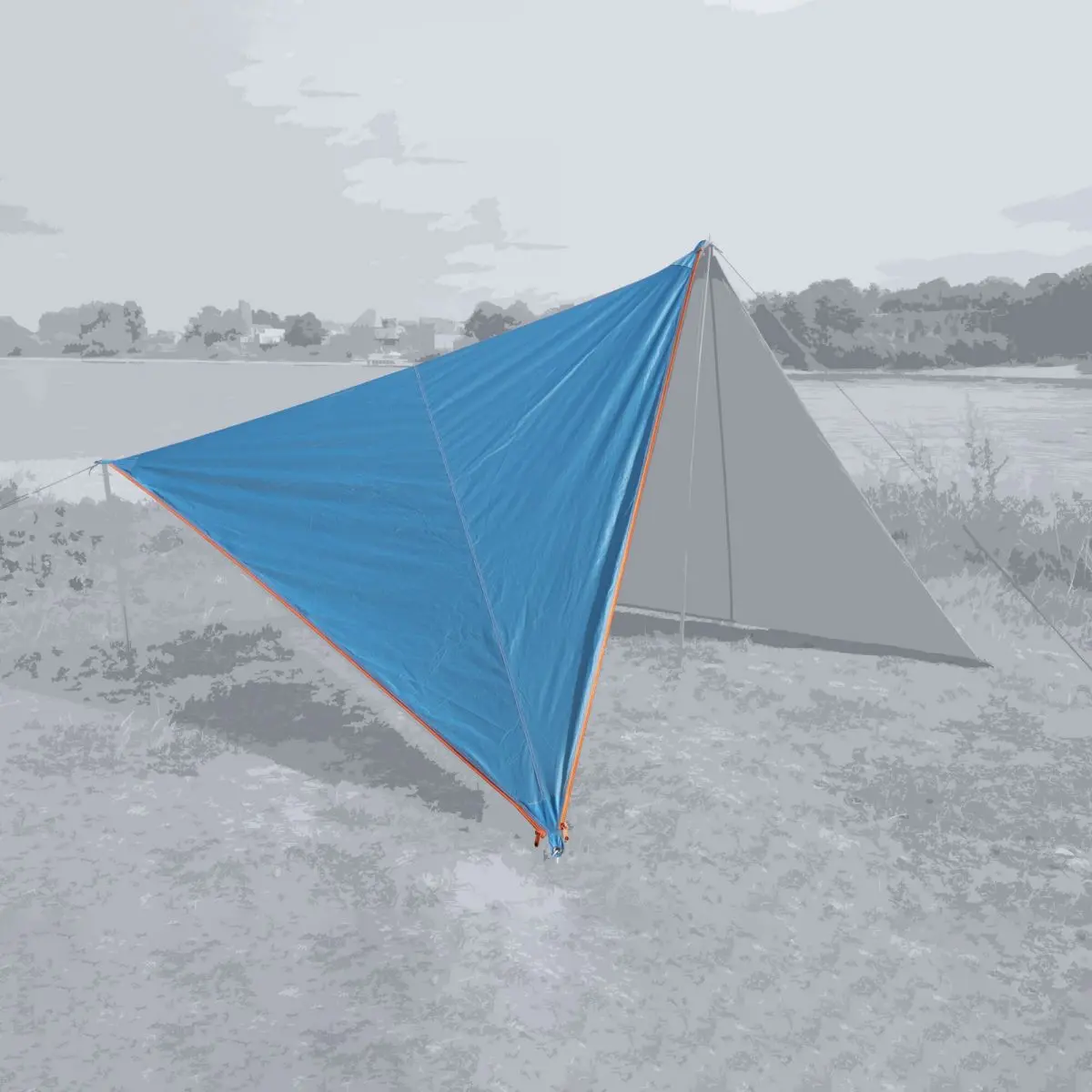 Copertina Zip Canvas Caraibe - Oceanul Hawaii