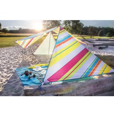 Awning Zip Canvas Caraibe - hawaii în dungi