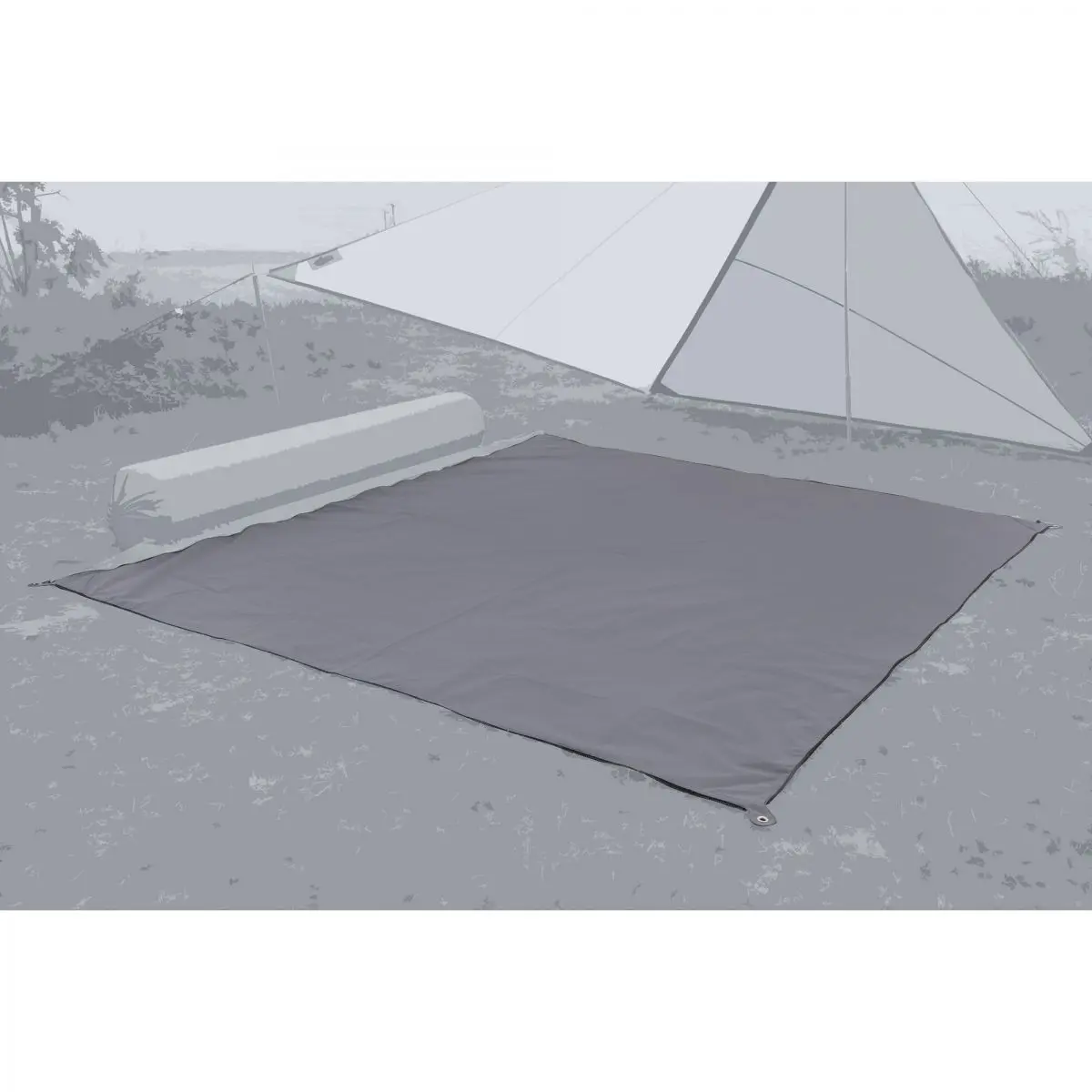 Koberec "Zip Carpet" - tmavosivý