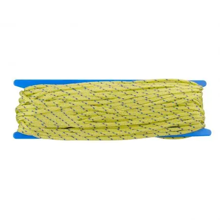 Vodiace lano - žlté, 50 m x 4 mm, balené SB
