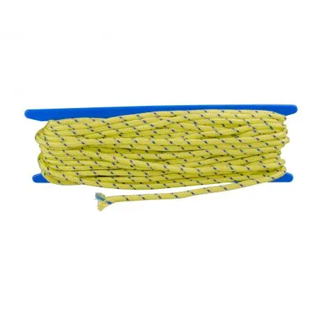 Guy line - sárga, 20 m x 6 mm, önkiszolgáló kijelzőcsomagban