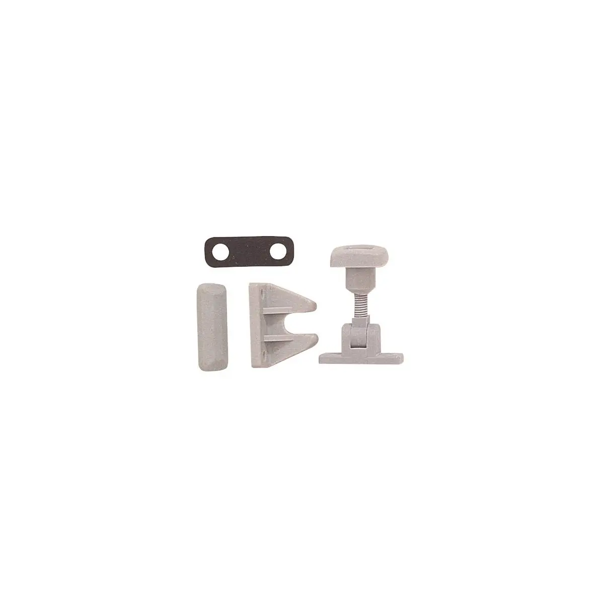 Obloane Safetec - 5 piese, 30 mm, gri, ambalaj autoservire