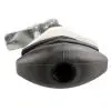 Elipse otočná svorka malá HSC zásuvka - čierna, 78 x 42 mm, balená SB